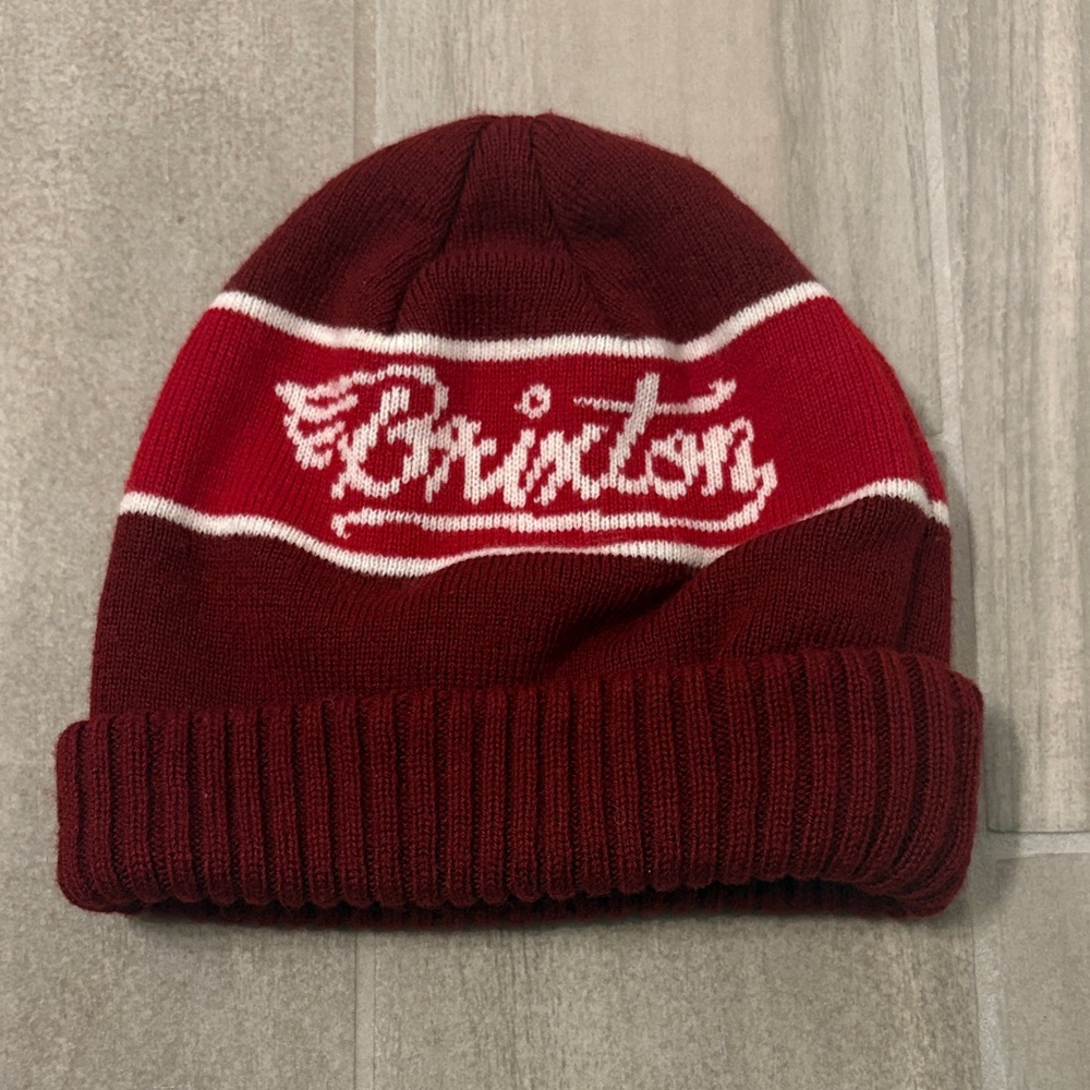 Brixton Burgundy Knit Beanie